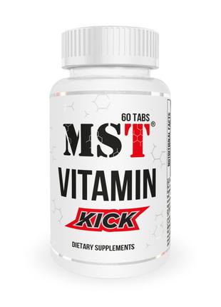 Витамины и минералы MST Vitamin KICK, 60 таблеток