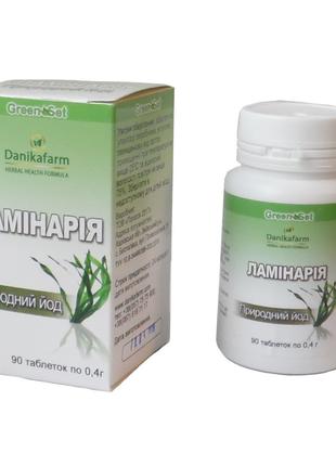 БАД Ламінарія природний йод 90 таблеток Данікафарм
