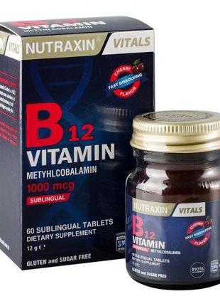 Витамин В12 nutraxin 60 таблеток Biota Диетическая добавка