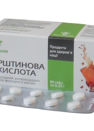 Янтарная кислота для улучшения метаболизма 80 таблеток Элитфарм