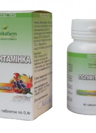 Поліфітамінка вітаміни для всієї родини 90 табл Данікафарм