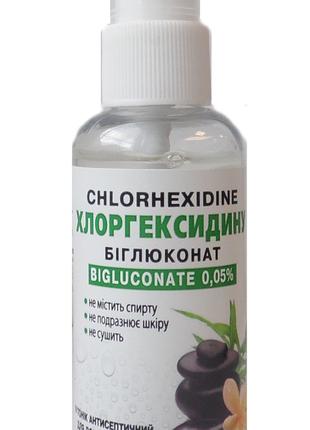 Бактероцид антисептик для рук та тіла хлоргексидин 50 мл Еліксир