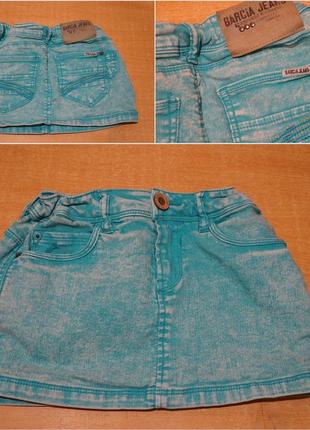 Garsia jeans джинсова юбка 4-6 років