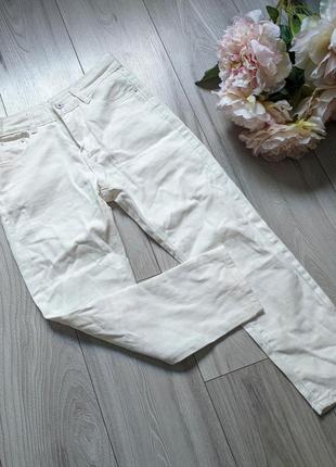 Стильні білі джинси на літо, жіночі джинси xs