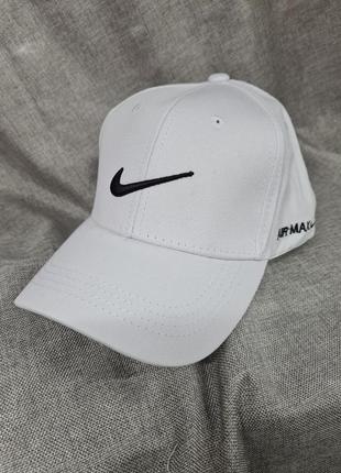 Бейсболка кепка в стилі найк, біла білий