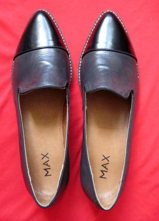 Max (41) кожаные туфли