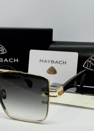 Maybach стильные мужские солнцезащитные очки прямоугольные тем...