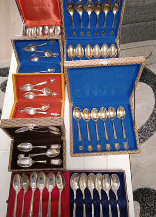 Продам чайные ложки мельхиор СССР