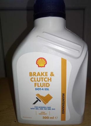 Тормозная жидкость Shell Brake Fluid DOT4