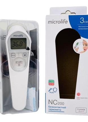 Инфракрасный бесконтактный термометр Microlife NC 200 гарантия...
