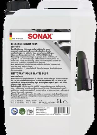 SONAX Rim cleaner PLUS очиститель дисков 5 л