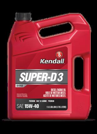 Kendall Super-D 3 Diesel 15W-40 моторное масло (5л)