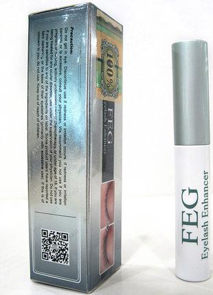 Сыворотка для роста ресниц FEG Eyelash Enhancer - оригинал с г...