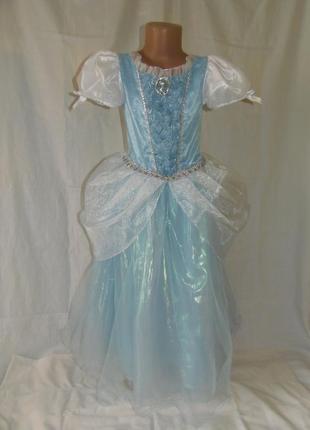Карнавальное платье принцессы,золушки на 7-8 лет