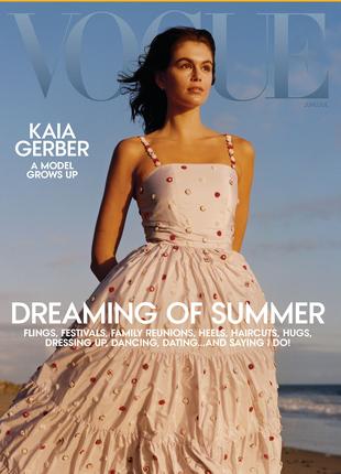 журнал Vogue US (June-July 2021), Кая Гербер, журналы мода-стиль