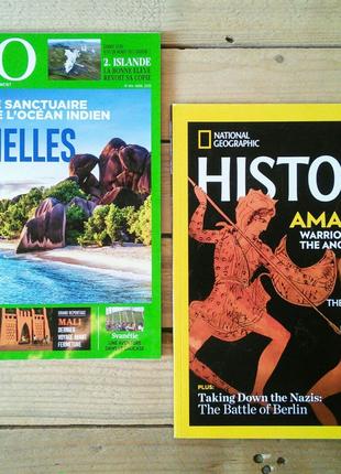 Журнали HISTORY + GEO France + Bestselling History