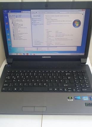Ноутбук Medion i7 2670qm gt650 2Gb 8 ssd