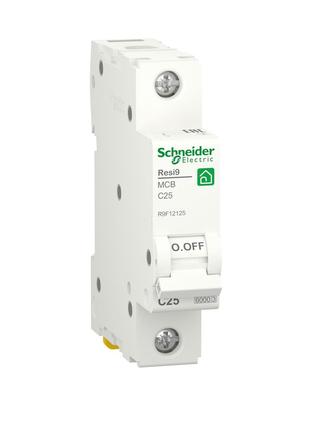 Автоматичний вимикач 1P 25A C 6kA Schneider Electric Resi9 R9F...