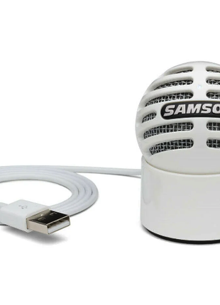 Микрофон конденсаторный Samson Meteorite USB-White