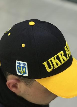 Кепки Bosco Sport UA черный верх желтый козырек