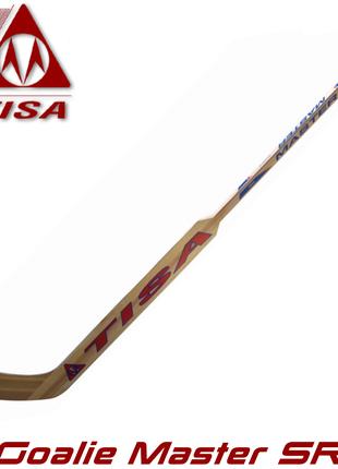 Клюшка хоккейная для взрослых деревянная TISA Goalie Master SR