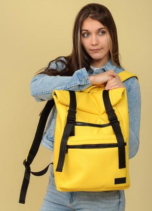 Жіночий рюкзак ролл sambag rolltop zard жовтий