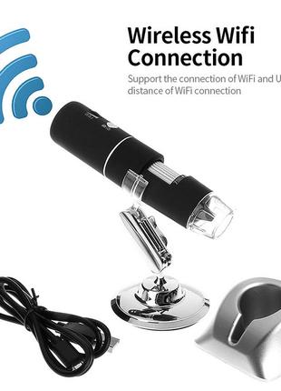 Wi-Fi цифровой микроскоп 1000Х HD 1080P Digital Microscope для...