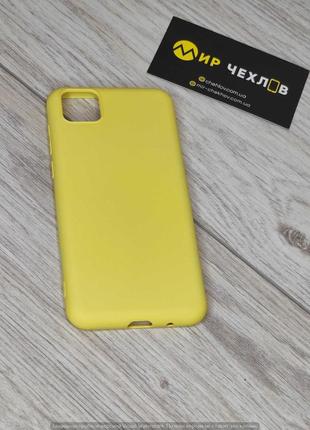 Чохол Huawei Y5p/ Honor 9s Wawe Colorful жовтий