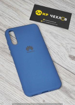Чохол Huawei Y8p 2020 Silicone Cover синій