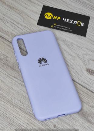 Чохол Huawei Y8p 2020 Silicone Cover ліловий