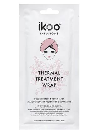 Термальная маска-шапочка для окрашенных волос Ikoo Thermal Tre...