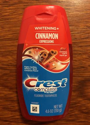 Зубная паста Crest Complete Whitening + Cinnamon Toothpaste 13...