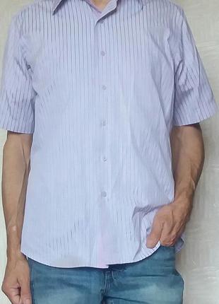 Рубашка мужская короткий рукав sigmen