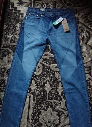 Брендові фірмові стрейчеві джинси levi's 512 slim taper,нові з...