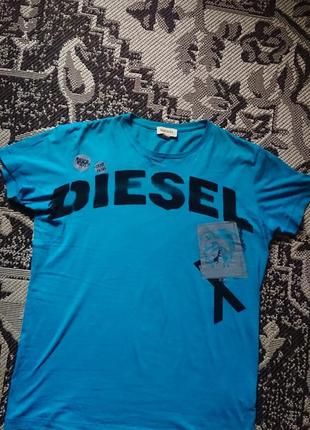 Брендова фірмова бавовняна футболка diesel,оригінал,розмір m.