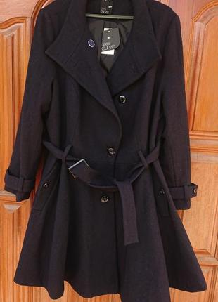Брендове фірмове англійське жіноче шерстяне пальто asos curve,...