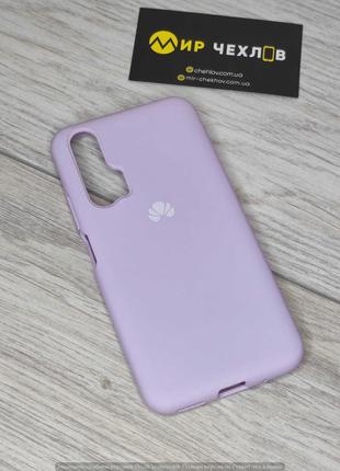 Чохол Huawei 20 Pro Silicon case фіолетовий *
