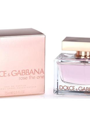 Dolce & Gabbana Rose The One Парфюмированная вода EDP 75ml (До...
