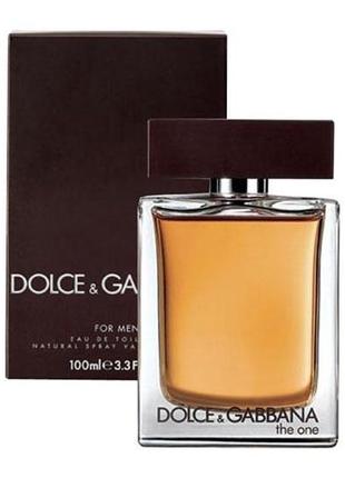 Dolce & Gabbana The One For Men Туалетная вода 100 ml EDT (Дол...