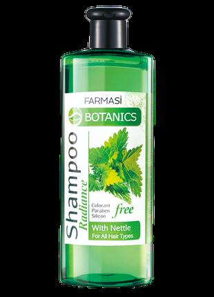 Шампунь с экстрактом крапивы Farmasi Botanics 500мл