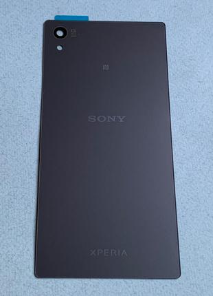 Задняя крышка для Xperia Z5 Graphite Black на замену темно-серая