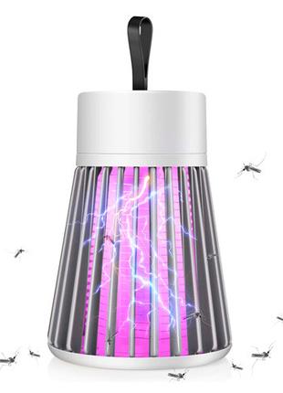 Лампа электроловушка для уничтожения комаров насекомых, USB, B...