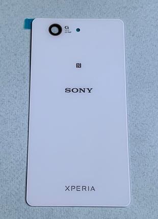 Задняя крышка для Xperia Z3 Compact White на замену белая