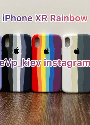Чохол IPhone XR Rainbow чехол ХР айфон