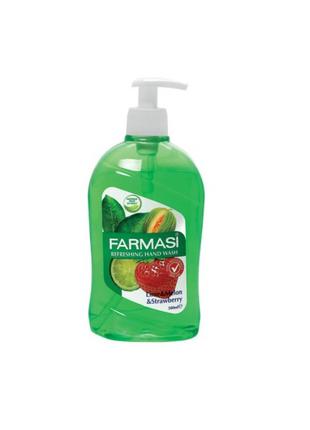 Фруктовое жидкое мыло Fruity Care Лайм Дыня Клубника 500 мл