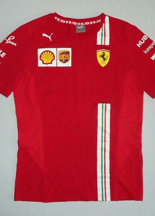 Футболка  puma ferrari scuderia f1 team 2021 оригинал (s)