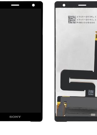 Дисплей (экран) на Sony H8266 Xperia XZ2, Оригинал, Черный