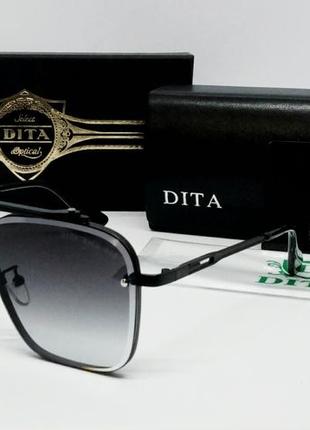 Dita модные мужские солнцезащитные очки черные с градиентом в ...