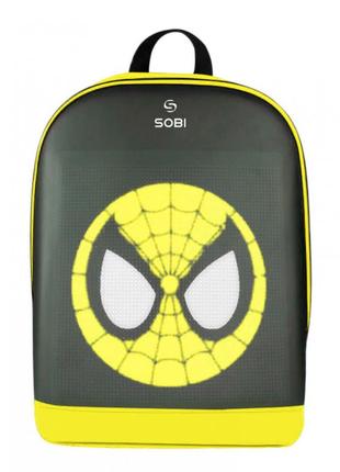Рюкзак sobi pixel plus sb9707 yellow с led экраном