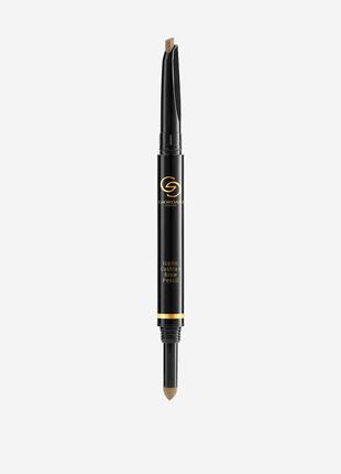 Двусторонний карандаш-кушон для бровей Giordani Gold Коричневый